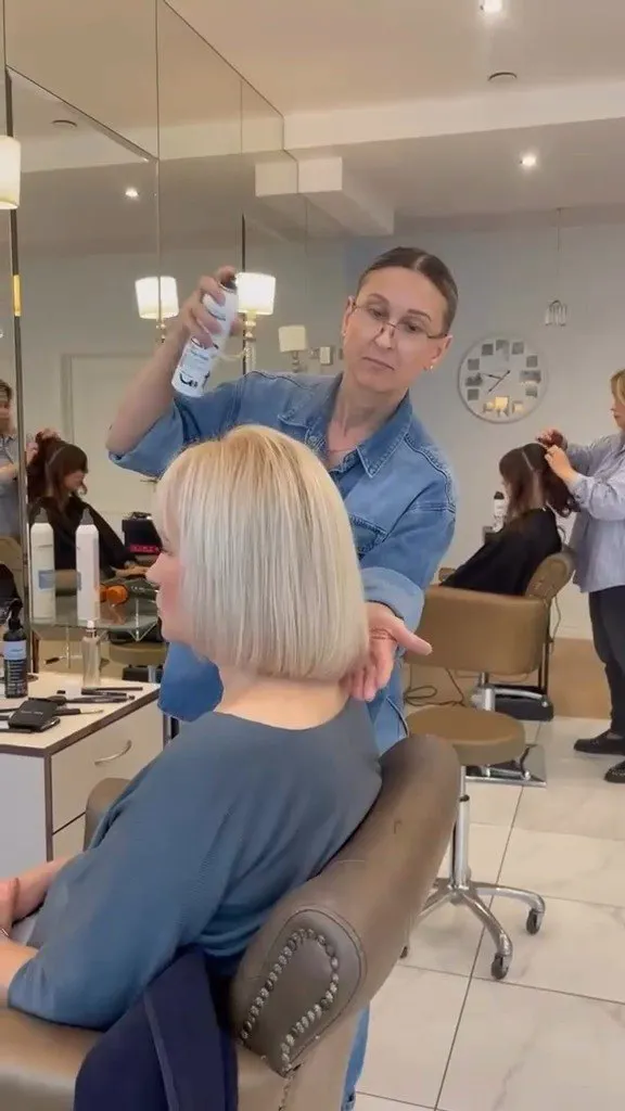 Gaiša boba ieveidošana salona zālē